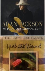 Alan Jackson Precious Memories v.II + Heal the Wound 2CD