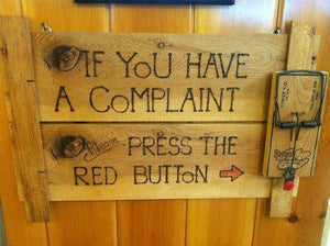 An Alternative to Complaining
