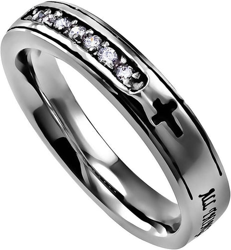 Ring Size 7 (Reg CMS 7) Regent Ring Christ My Strength