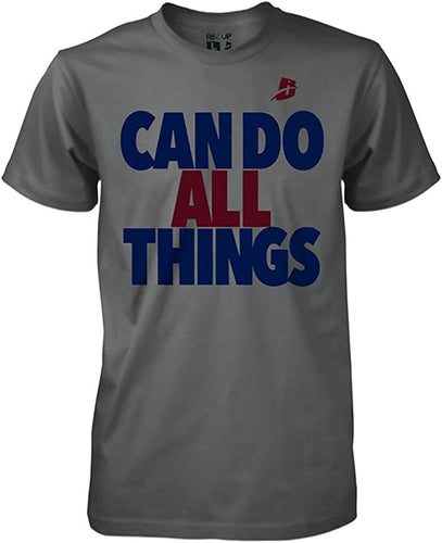 T-Shirt Can Do All Things Dry-fit Grey