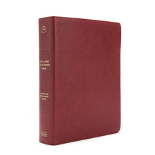 HCSB Holy Land Illustrated Bible Burgundy Leathertouch