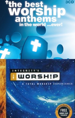 The Best Worship Anthems + iWorship v2 5CD/DVD