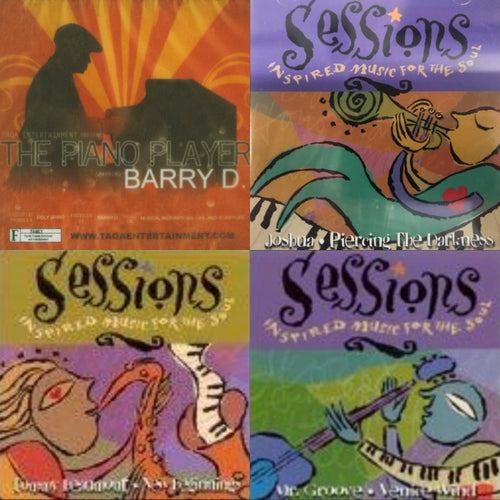 Barry D The Piano Player + More Sessions Jazz Series Bundle Pack 4CD