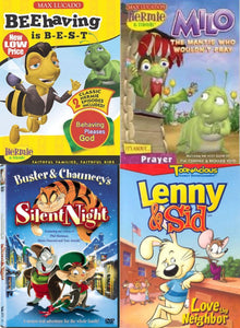 Hermie BEEhaving is Best, Milo the Mantis, Buster & Chauncey's, Lenny & Sid 4DVD
