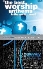 Various Artist Best Worship Anthems + Gateway Worship First Ten Years 4CD/DVD