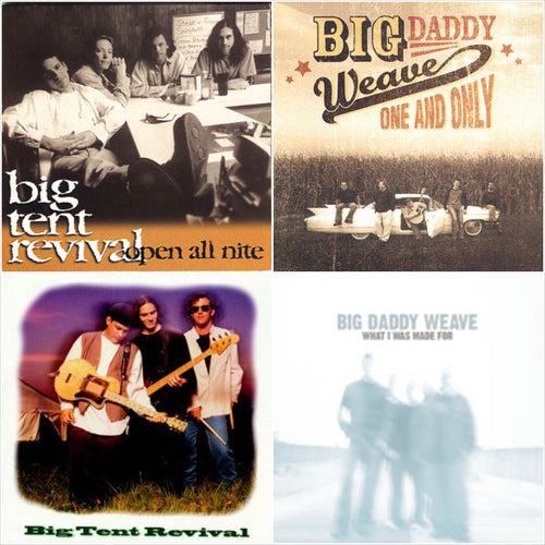 Big Daddy Weave + Big Tent Revival 4CD Bundle Pack