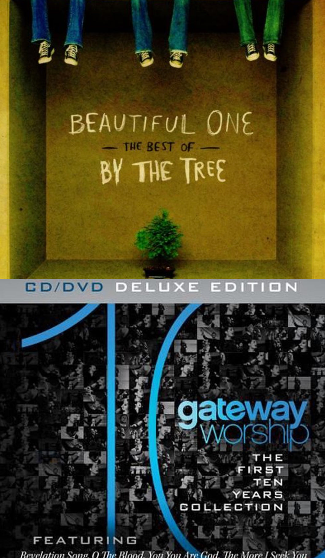By The Tree Beautiful One : Best of + Gateway Worship First Ten Years 2CD/DVD