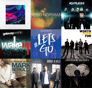 Leeland Invisible v1 & 9 More Contemporary Christian Music (CCM) Bundle Pack 10CD