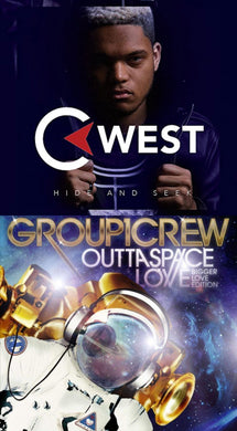 C West Hide and Seek + Group 1 Crew Outta Space Love 2CD