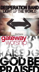 Desperation Band Light Up The World + Gateway Worship God Be Praised 2CD