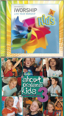 iWorship Kids v.4 + Shout Praises Kids v.3 2CD