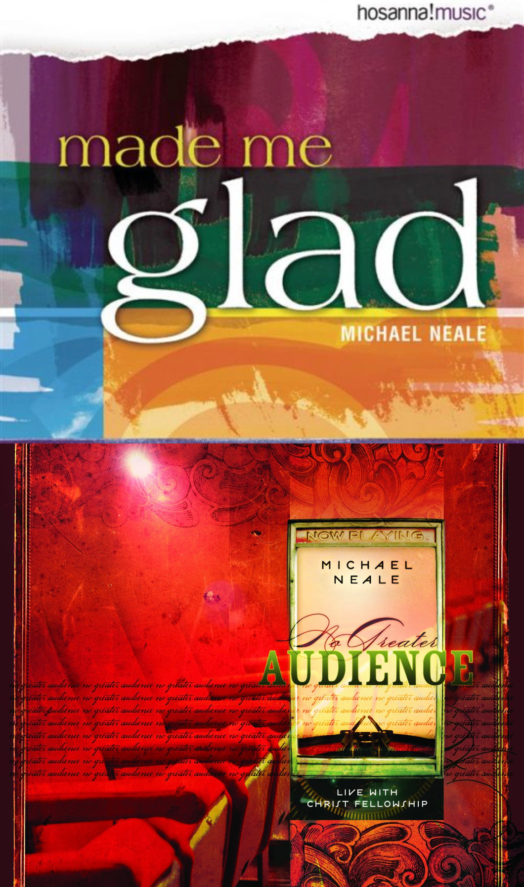 Michael Neale Made Me Glad + No Greater Audience 2CD