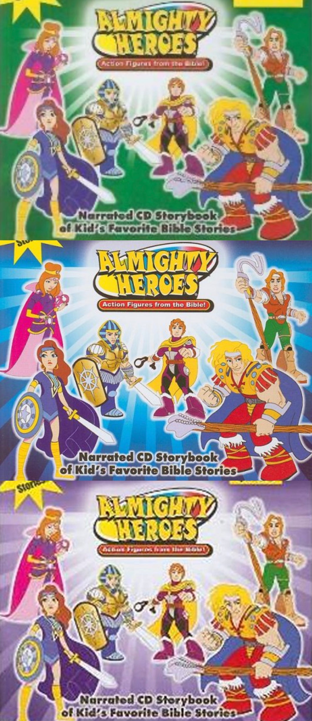 Almighty Heroes Bundle Pack v.2-v.4 3CD