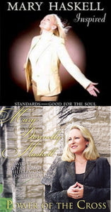 Mary Haskell Inspired : Standards Good for the Soul + Prague Symphony Orchestra Power of the Cross 2CD
