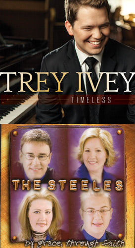 Trey Ivey Timeless + The Steeles By Grace Through Faith 2CD