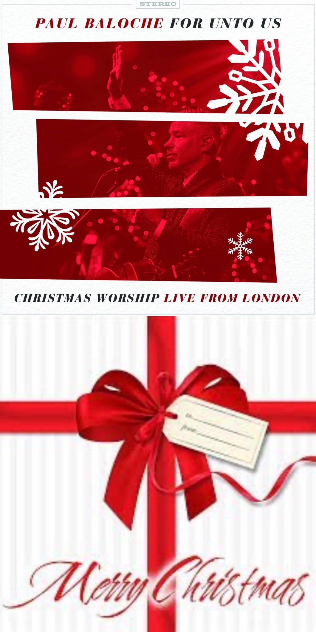 Paul Baloche For Unto Us + Merry Christmas 2CD