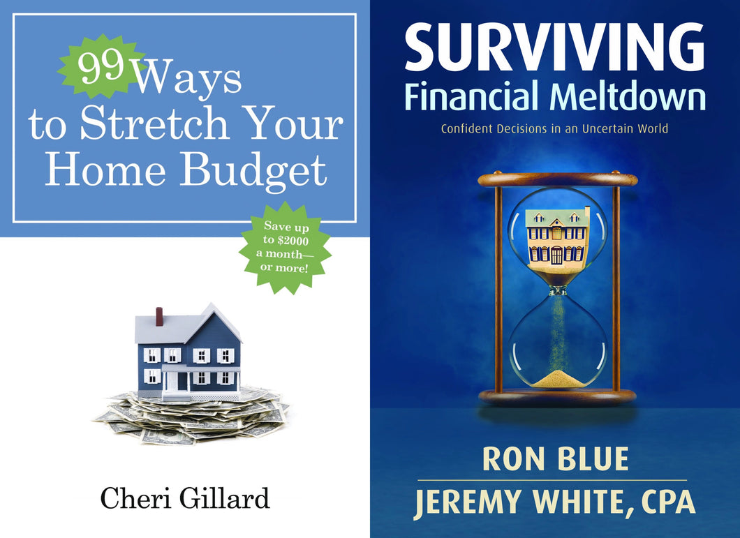 Cheri Gillard 99 Ways To Stretch Your Home Budget + Ron Blue Surviving Financial Meltdown