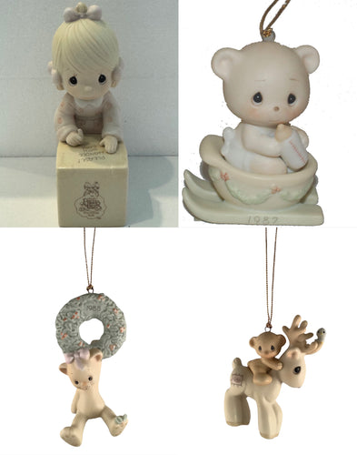 Precious Moments: Sharing, Bear the Good News, Hang On For the Holly Days, Reindeer