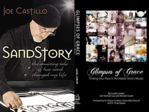 Joe Castillo SandStory : How Sand Changed My Life + Luisel Lawler Glimpses of Grace