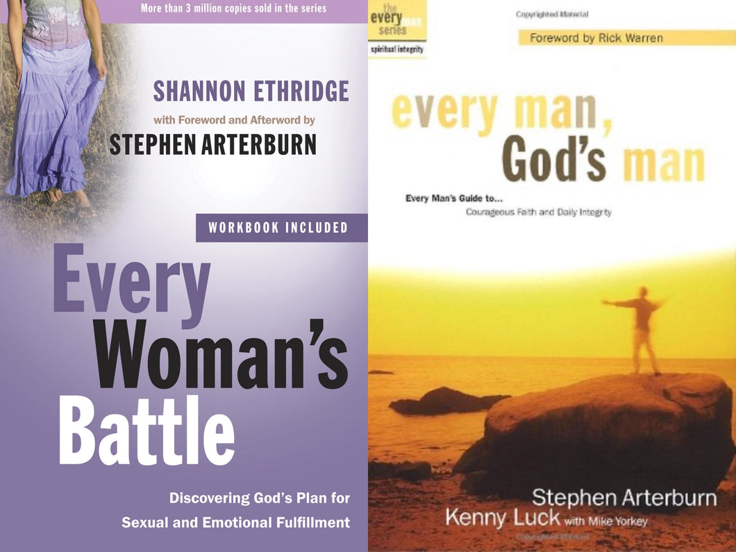 Shannon Ethridge Every Woman's Battle + Kenny Luck Every Man, God's Man