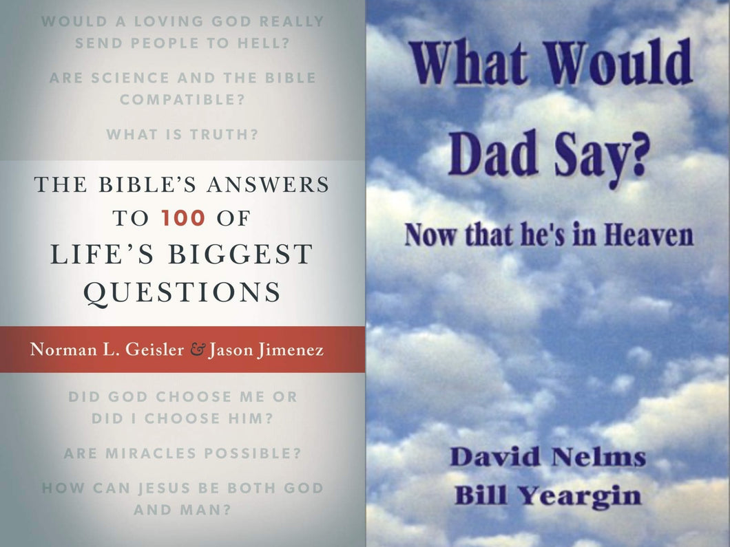 Geisler & Jimenez The Bible's Answers to 100 Questions + What Would Dad Say?