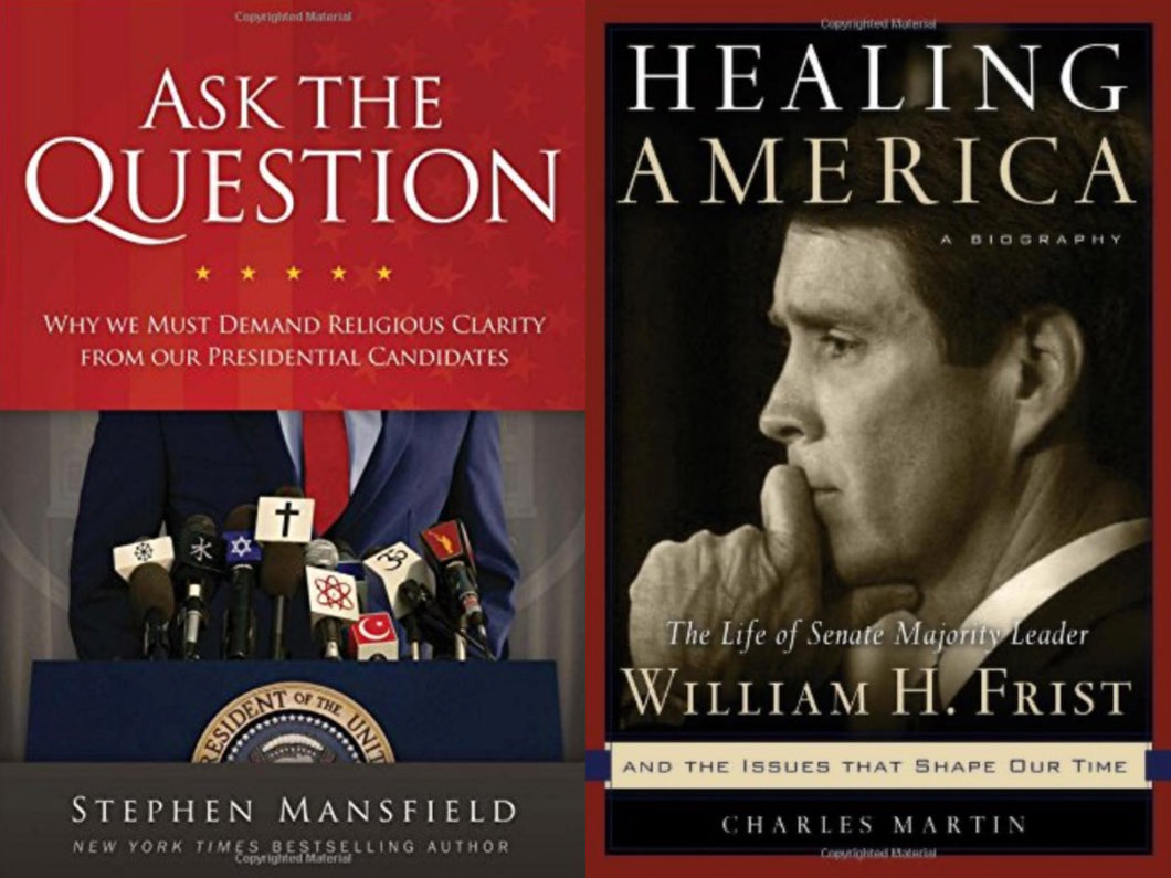 Stephen Mansfield Ask the Question + Charles Martin Healing America : A Biography
