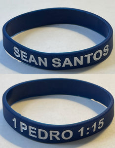 Wristband Silicone Creole Sean Santos 1 Pedro 1:15 (pack of 11)