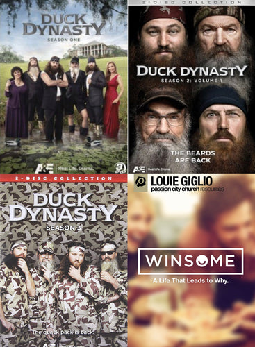 Duck Dynasty Season 1, 2, & 3 + Louie Giglio Winsome 7DVD