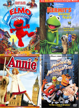 Elmo in Grouchland, Kermit's Swamp Years, Annie Royal Adventure, Muppets 4DVD