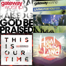 Gateway Worship God Be Praised & Living For You + Planetshakers 4CD/3DVD