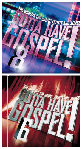 Gotta Have Gospel v.8 & v.6 Bundle Pack 4CD/2DVD