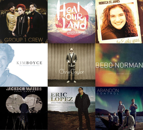 Rebecca St. James Early Years, Group 1 Crew + 8 More CCM Bundle Pack 10CD/1DVD