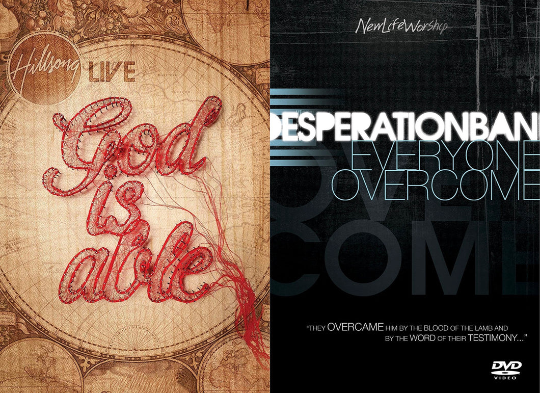 Hillsong God Is Able + Desperation Band Everyone Overcome 2DVD