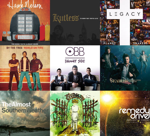 Hawk Nelson Songs You've Heard +9 More Contemporary Christian Bundle Pack 10CD