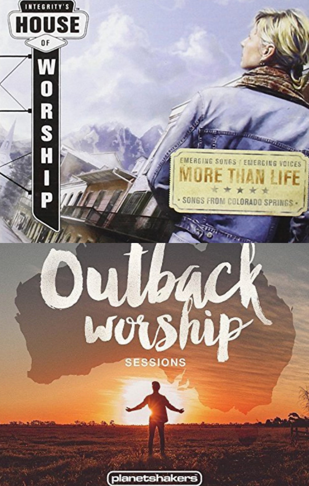 House of Worship : More Than Life + Planetshakers Outback Worship Sessions 2CD