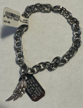 Bracelet (323GB) Eagles Wing 7" Sterling Silver Zechariah 4:6