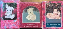 Precious Moments: Sno-Bunny Falls For You, Purr-Fect Holiday, Nuts About You