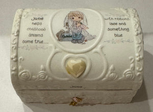 Precious Moments:  Sharing a Gift of Love, Perfect in My Book, June Pearl Chess