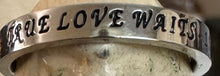 Ring Size 8 (PC TLW 8) True Love Waits 1 Tim 4:12