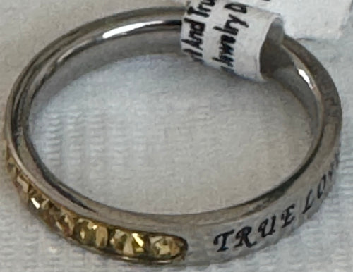 Ring Size 9 (PC TLW 9) True Love Waits 1 Tim 4:12