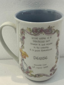 Precious Moments:  Milk Can What Would I Do Without You, Mug Denise