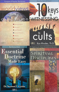 Rose Publishing Worldviews, 10 Keys to Witnessing, Doctrine, Spiritual Disciplines