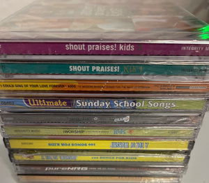 Shout Praises Kids + More Christian Music for Kids Bundle Pack 12CD