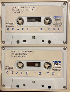 John MacArthur God's High Calling For Women Bundle Pack 7 Cassettes