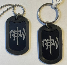 Dog Tag Chain Necklace w/matching Key Chain Truth Soul Armor