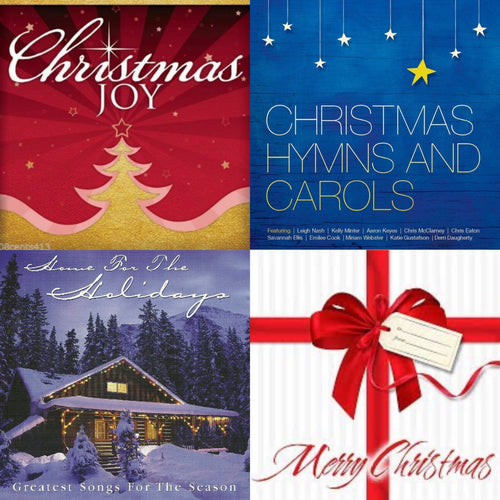 Christmas Joy, Hymns & Carols, Merry Christmas + More Bundle Pack 4CD