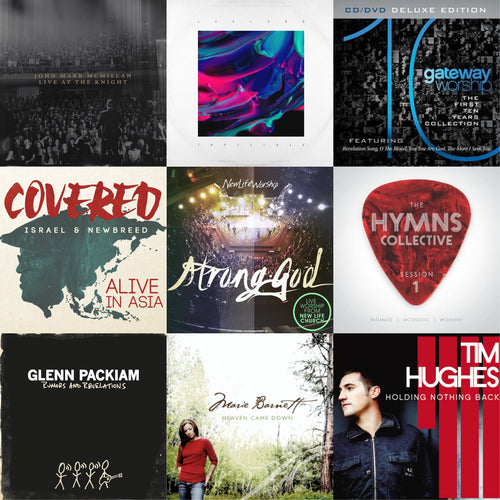 John Mark McMillan Live At The Knight + More P&W Bundle Pack 10CD/2DVD