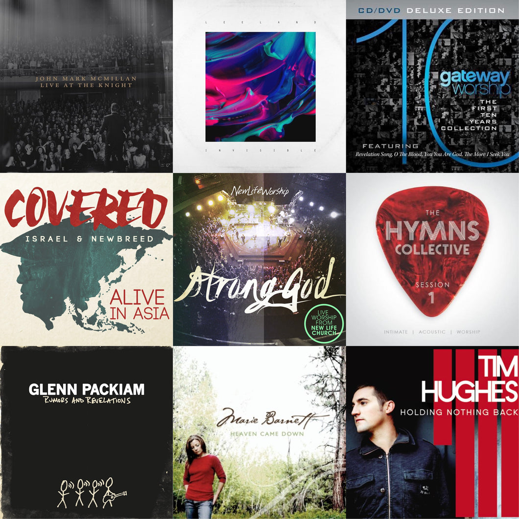 John Mark McMillan Live At The Knight + More P&W Bundle Pack 10CD/2DVD