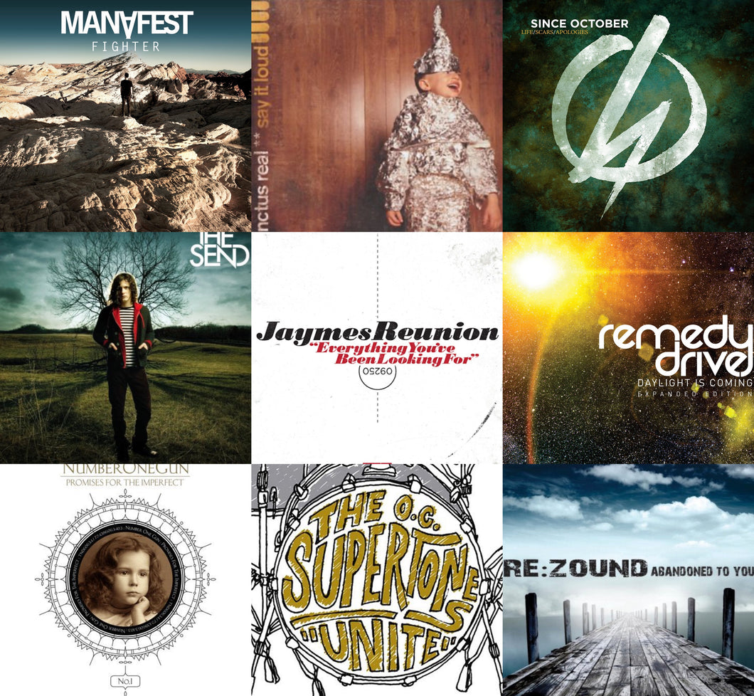 Manafest Fighter + 9 More Christian Rock Bundle Pack 10CD