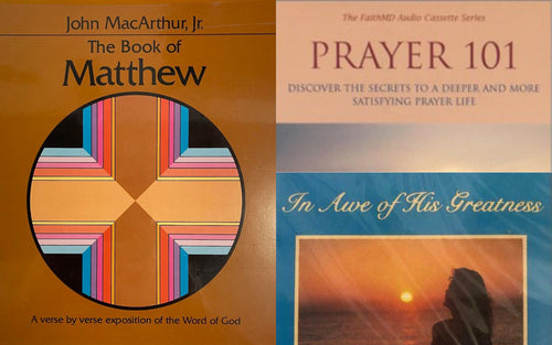 John MacArthur The Book of Matthew 5:27-48 Bundle Pack 15 Cassettes